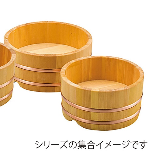 >ヤマコー 椹 新型うどん桶 7寸 18116 1個(ご注文単位1個)【直送品】