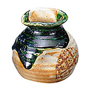 ヤマコー 織部志野　そば徳利  18143 1個（ご注文単位1個）【直送品】