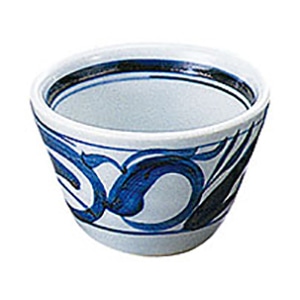 ヤマコー 古染渦 そば猪口 18153 1個(ご注文単位1個)【直送品】