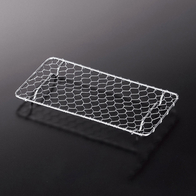 ヤマコー とんかつ用金網 長角 中 18191 1個(ご注文単位1個)【直送品】