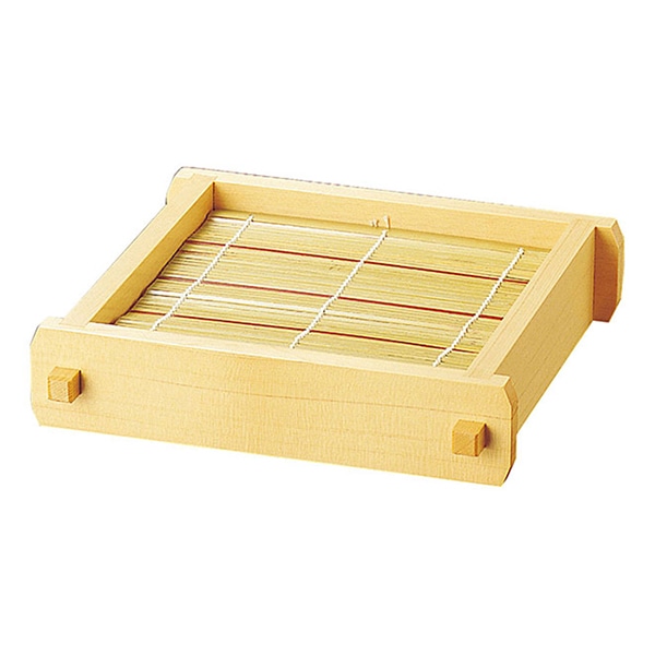 ヤマコー 檜・ざるセイロ 竹ス付 18209 1個(ご注文単位1個)【直送品】