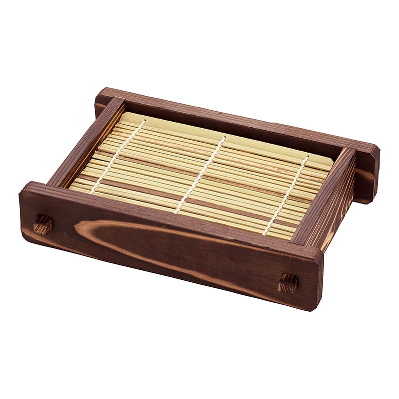 ヤマコー 焼杉もりセイロ N-111 竹ス付 18240 1個(ご注文単位1個)【直送品】