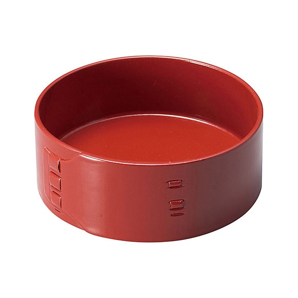 ヤマコー 桧 わっぱ小皿 朱 20285 1個(ご注文単位1個)【直送品】