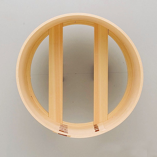 ヤマコー 和せいろ　底二本ザン　身　竹ス付　約1.5升  20348 1個（ご注文単位1個）【直送品】