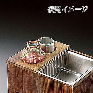 ヤマコー 焼杉湯豆腐セット 1人用 21320 1セット（ご注文単位1セット