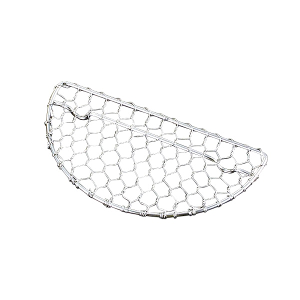 ヤマコー とんかつ用金網　半月　小  21385 1個（ご注文単位1個）【直送品】