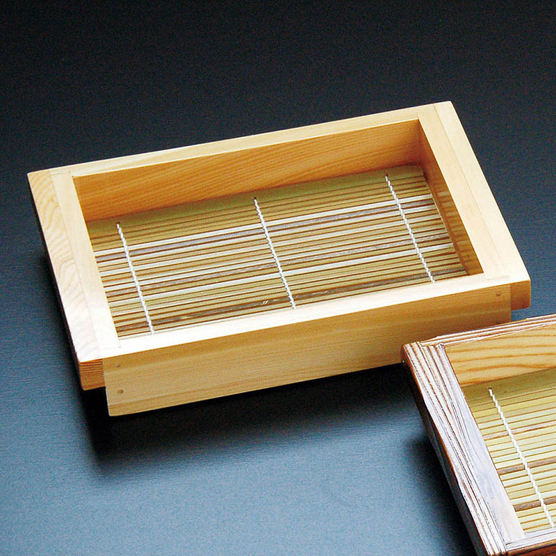 ヤマコー 檜板そば 長角 21532 1個(ご注文単位1個)【直送品】