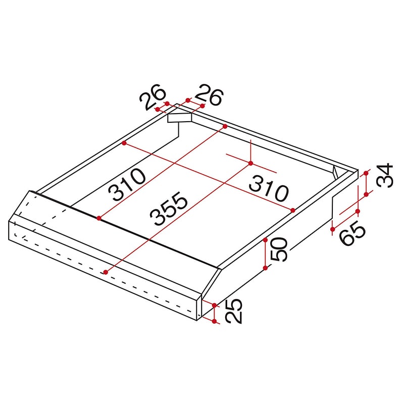 ヤマコー IH調理器用ウッドカバー　クリアー  21584 1個（ご注文単位1個）【直送品】