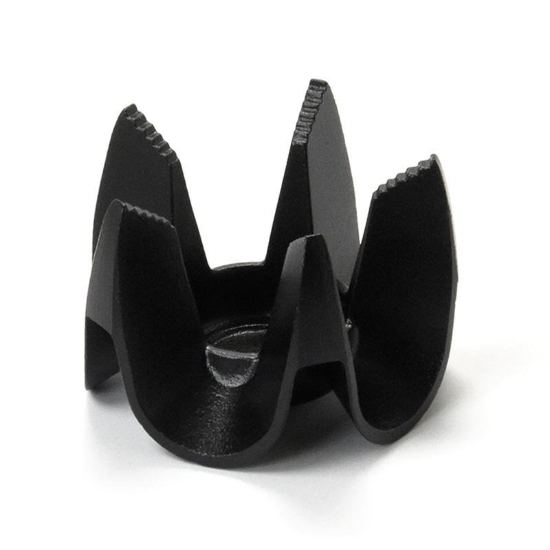 ヤマコー 用美　波型コンロ　黒　コンロのみ  21626 1個（ご注文単位1個）【直送品】