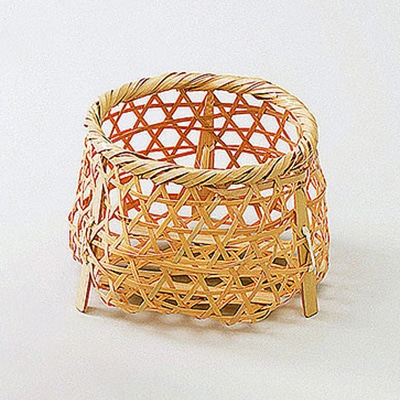 ヤマコー 白竹・鵜篭 小 22121 1個(ご注文単位1個)【直送品】