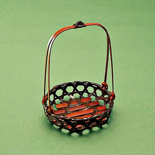 ヤマコー 柄付珍味篭 22366 1個(ご注文単位1個)【直送品】