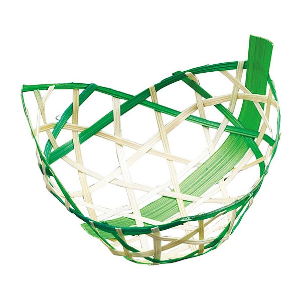 ヤマコー 珍味篭 三つ葉 青 22500 1個(ご注文単位1個)【直送品】