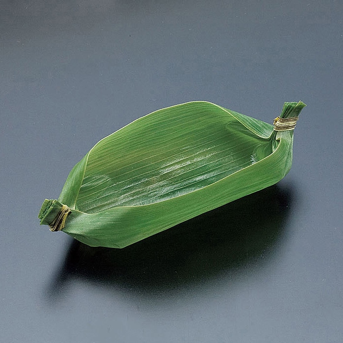 ヤマコー 乾燥笹舟 中 100個入 22527 1パック(ご注文単位1パック)【直送品】