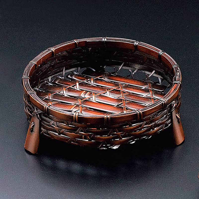 ヤマコー オードブル皿　黒染　中  22533 1個（ご注文単位1個）【直送品】