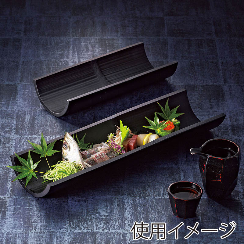 ヤマコー 竹端材皿　小  22578 1個（ご注文単位1個）【直送品】