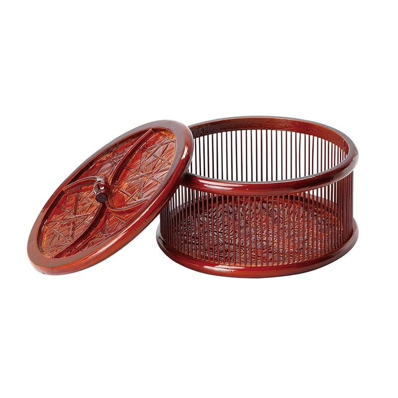 ヤマコー 塗り千筋料理篭 小 22730 1個(ご注文単位1個)【直送品】