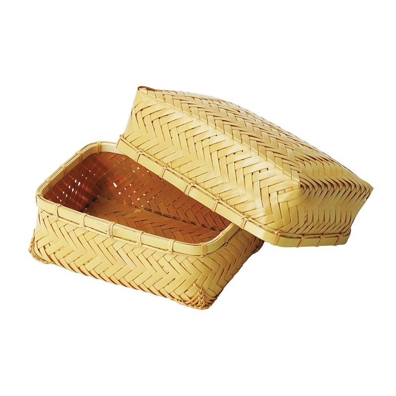 ヤマコー 竹・網代長角料理篭 22733 1個(ご注文単位1個)【直送品】