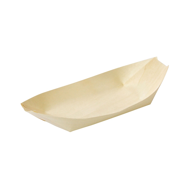 ヤマコー 経木容器　舟皿 7寸　100枚入 23589 1袋（ご注文単位1袋）【直送品】