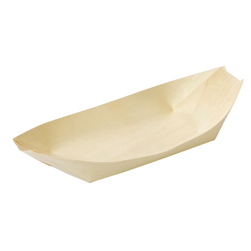 ヤマコー 経木容器　舟皿 9寸　100枚入 23596 1袋（ご注文単位1袋）【直送品】