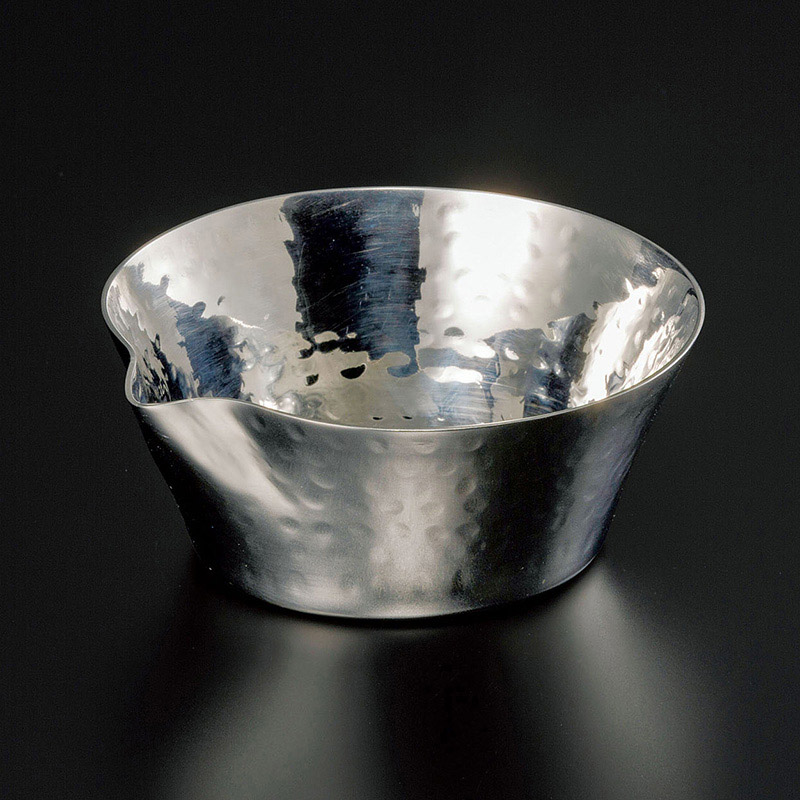 ヤマコー ステンレス槌目　片口　M  23994 1個（ご注文単位1個）【直送品】