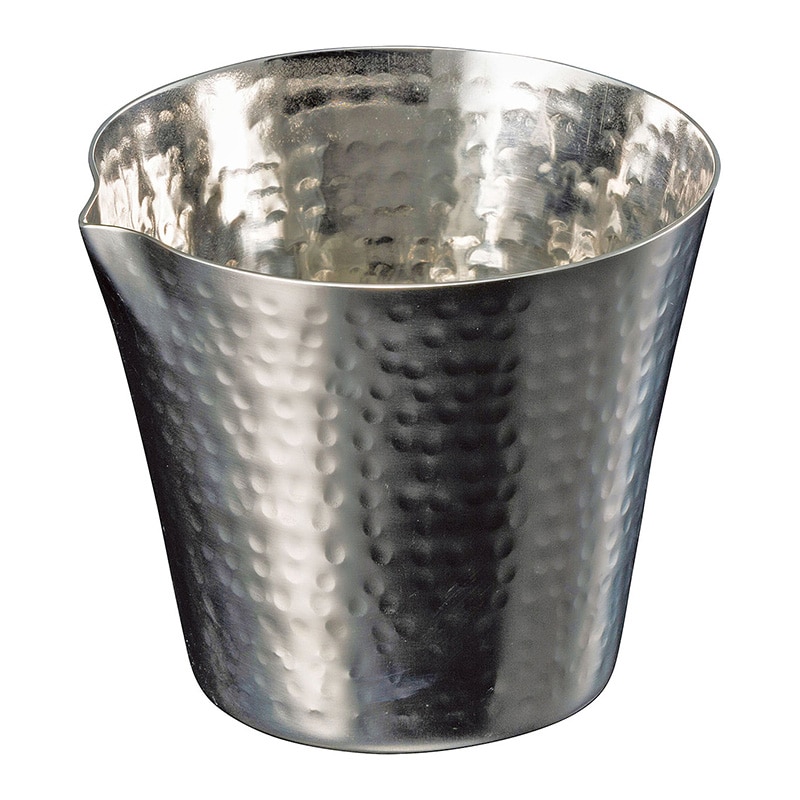 ヤマコー ステンレス槌目　片口　L  23995 1個（ご注文単位1個）【直送品】