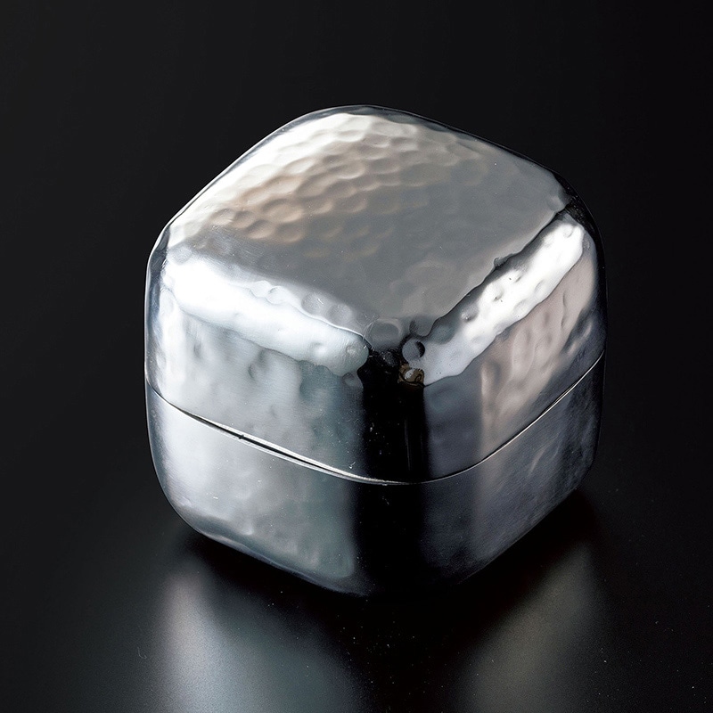 ヤマコー ステンレス槌目珍味玉手箱  23999 1個（ご注文単位1個）【直送品】