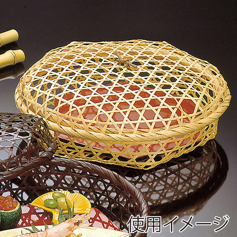 ヤマコー さらし竹・御篭弁当　塗板付  24213 1個（ご注文単位1個）【直送品】