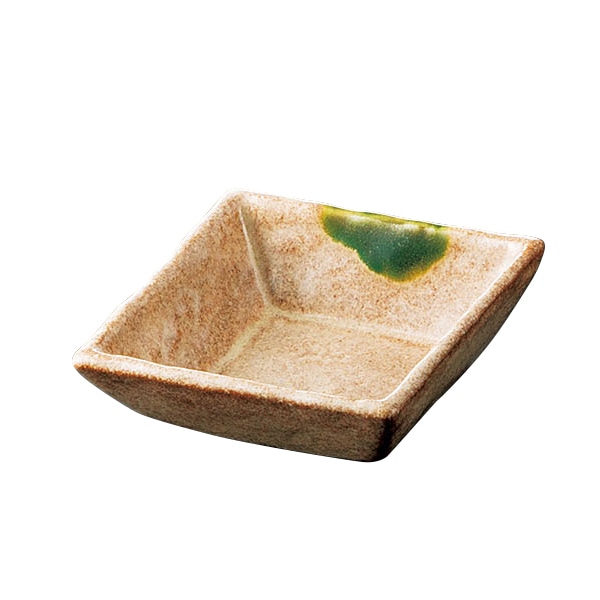 ヤマコー 山風角小皿 25026 1個(ご注文単位1個)【直送品】