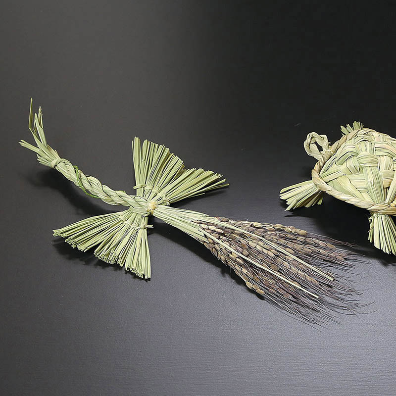 ヤマコー 稲わら飾り 鶴 25228 1個(ご注文単位1個)【直送品】