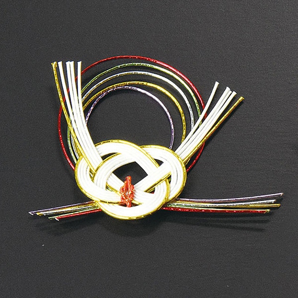 ヤマコー 水引飾り みやび 両面テープ付 100個入 25833 1パック(ご注文単位1パック)【直送品】