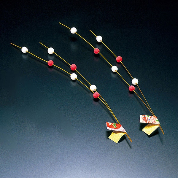 ヤマコー 水引もち花飾り 大 50個入 25860 1パック(ご注文単位1パック)【直送品】