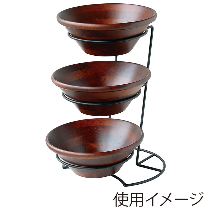 ヤマコー アイアン傾斜3段 ディスプレイベース 25941 1個(ご注文単位1個)【直送品】