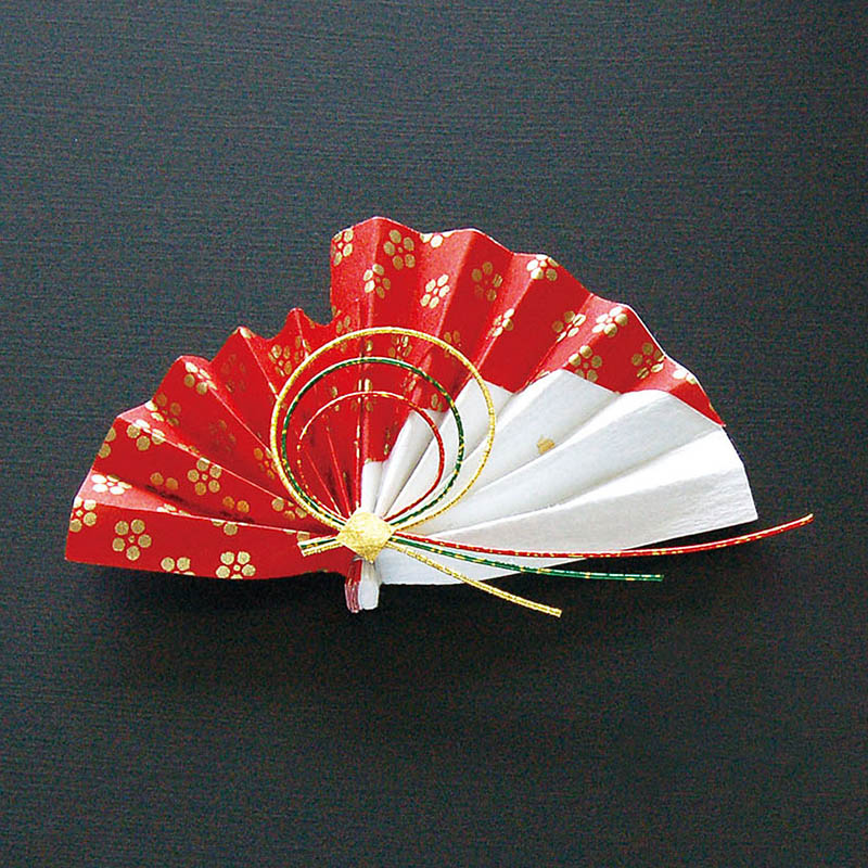 ヤマコー 祝い扇子　梅　50個入  26021 1パック（ご注文単位1パック）【直送品】