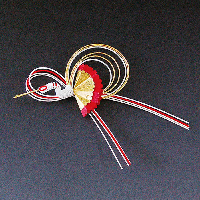 ヤマコー 水引祝扇鶴  26064 1個（ご注文単位1個）【直送品】