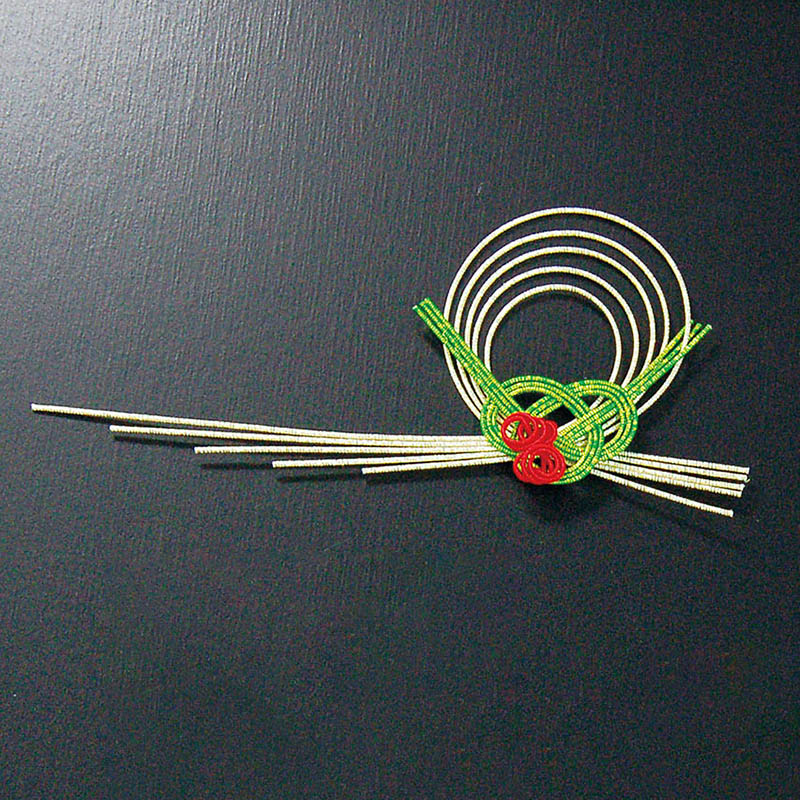 ヤマコー 水引寿飾り　彩　いろどり両面テープ付  100ヶ入　26080 1パック（ご注文単位1パック）【直送品】