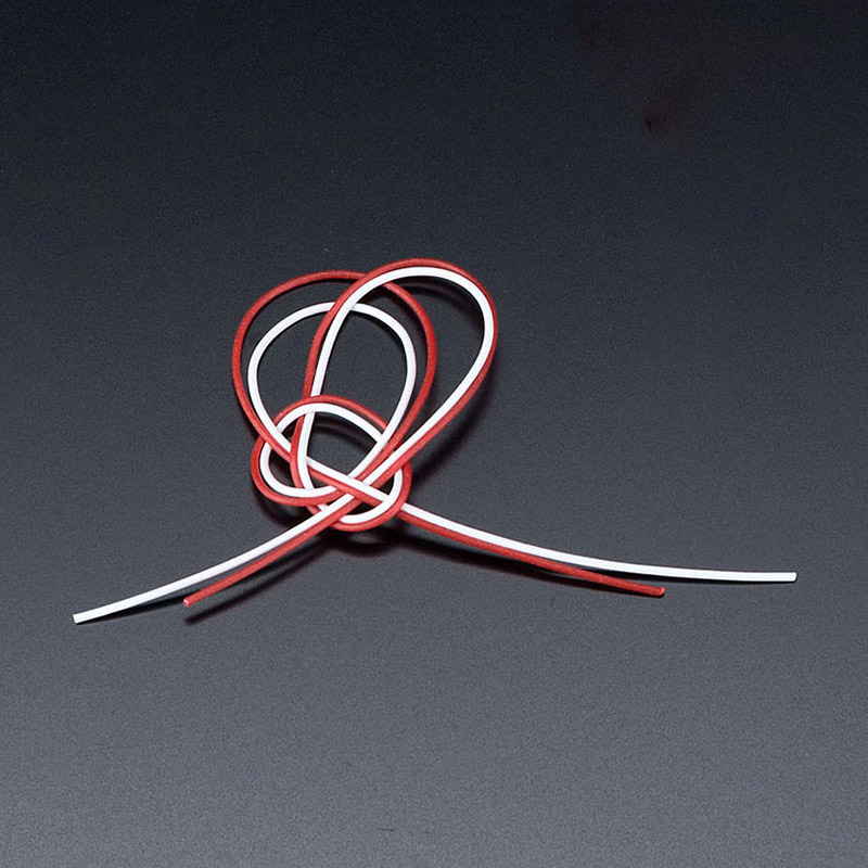 ヤマコー 樹脂製水引飾り　変わり結び　100個入  26229 1パック（ご注文単位1パック）【直送品】