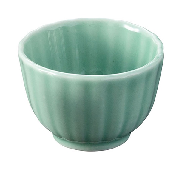 ヤマコー 菊珍味入　グリーン  26593 1個（ご注文単位1個）【直送品】