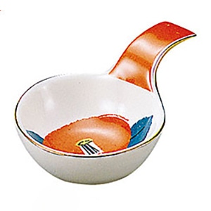 ヤマコー 陶器 ミニレンゲ珍味入 椿 26607 1個(ご注文単位1個)【直送品】