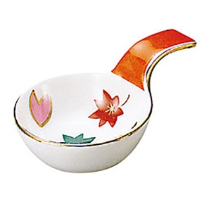 ヤマコー 陶器 ミニレンゲ珍味入 春秋 26608 1個(ご注文単位1個)【直送品】