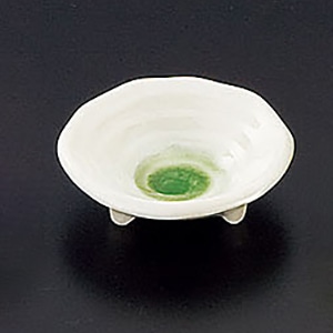 ヤマコー 三ツ足姫小付 ヒワボカシ 26635 1個(ご注文単位1個)【直送品】