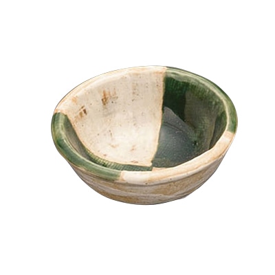 ヤマコー 織部志野三ツ足千代口 26637 1個(ご注文単位1個)【直送品】