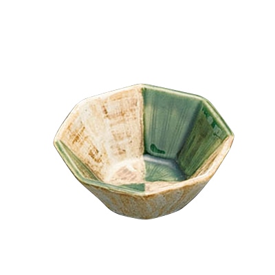 ヤマコー 織部志野八角小付 26639 1個(ご注文単位1個)【直送品】