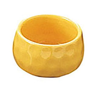 ヤマコー 黄釉三ツ足珍味入 小 26672 1個(ご注文単位1個)【直送品】