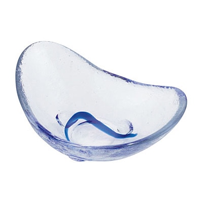 ヤマコー 硝子　ミニ小鉢 ビーンズ　青 26792 1個（ご注文単位1個）【直送品】