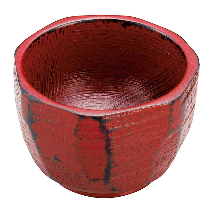 ヤマコー 木製角丸珍味入　根来  26876 1個（ご注文単位1個）【直送品】