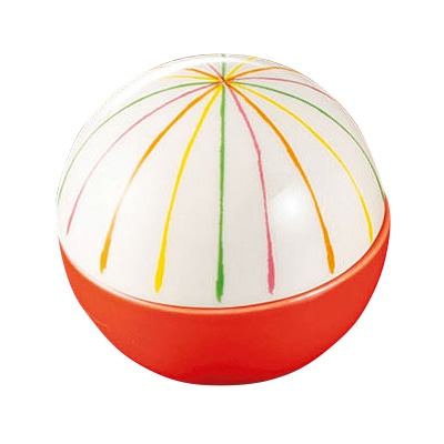 ヤマコー 手まり型珍味入 赤 26992 1個(ご注文単位1個)【直送品】