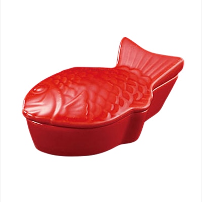 ヤマコー 蓋付珍味入 めで鯛 26996 1個(ご注文単位1個)【直送品】