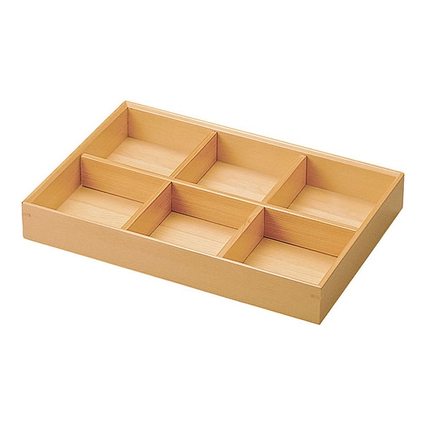 ヤマコー 木和美 ミニ六ッ切弁当セット 27060 1個(ご注文単位1個)【直送品】