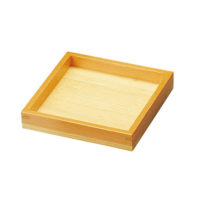 ヤマコー 木和美 正角トレイ 小 27066 1個(ご注文単位1個)【直送品】