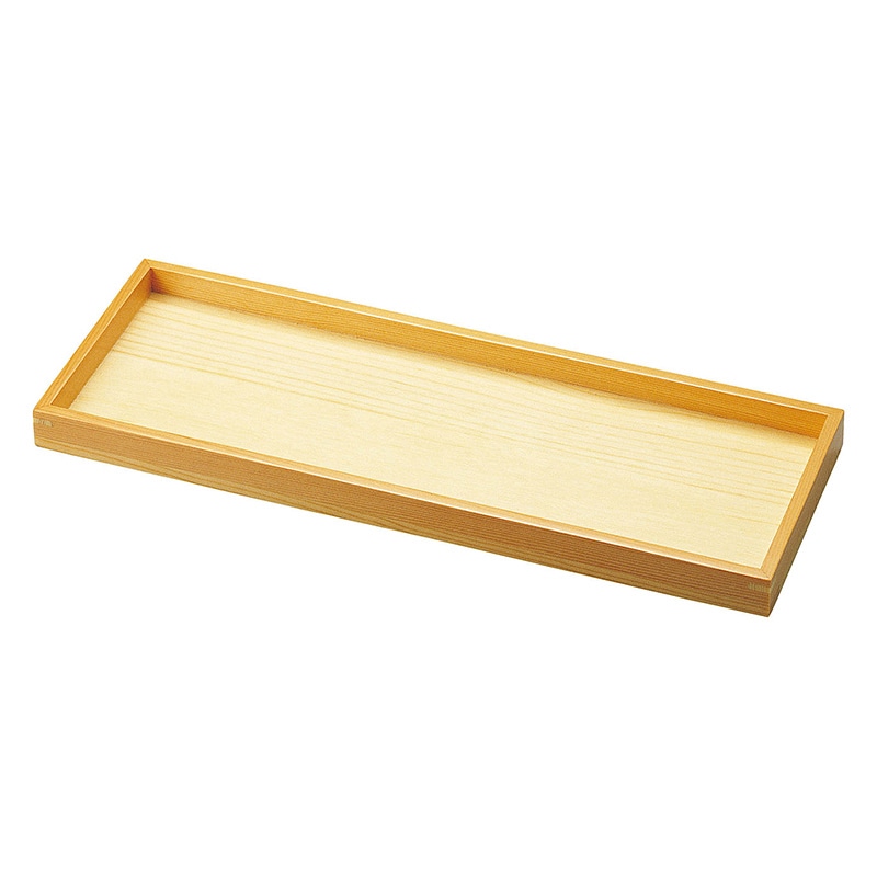 ヤマコー 木和美　長角トレイ  27068 1個（ご注文単位1個）【直送品】